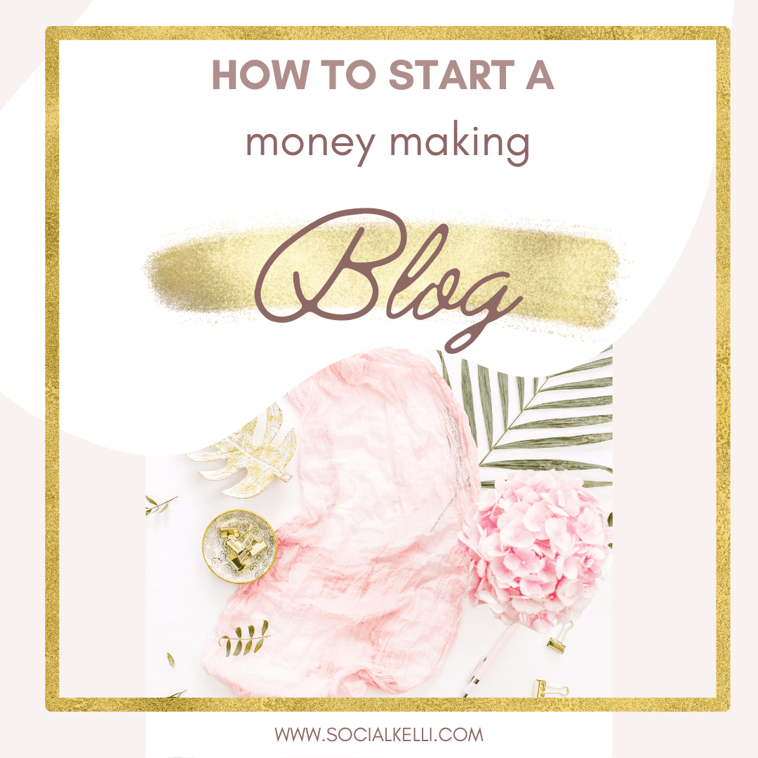 start a money making blog