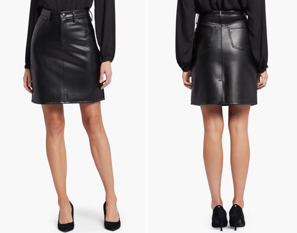 Faux Leather Skirt fashion trends 2024