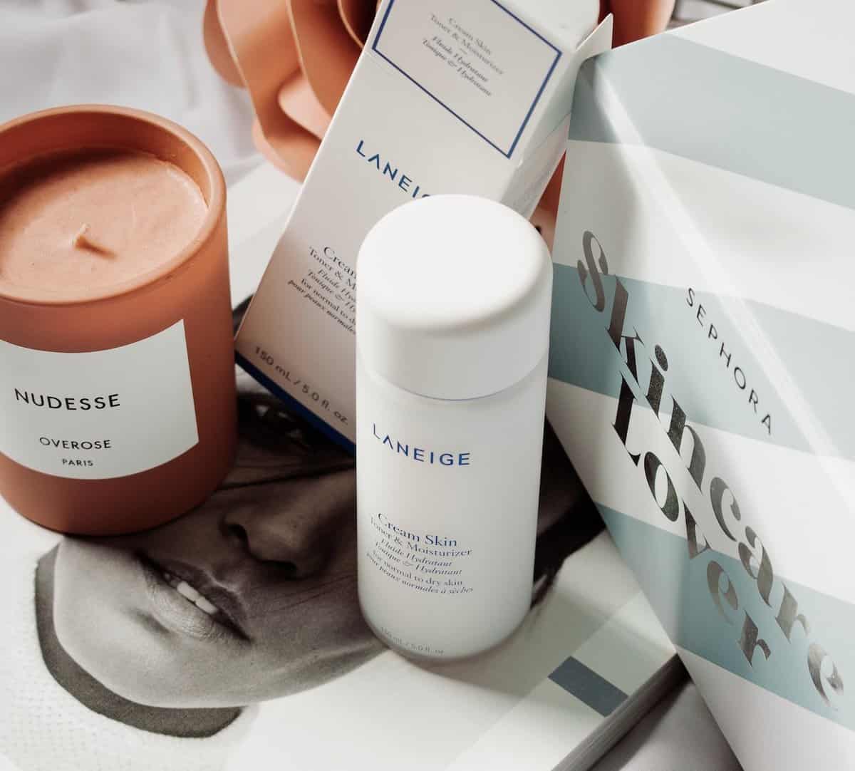 skin care routine laneige